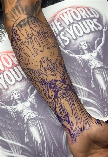 The World is Yours Tattoo Ideas for Inspiration