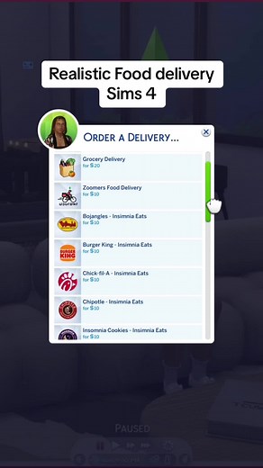 “Insimnia Eats” by Insimnia. on their patreon, free download🫶🏾🤭 #sims4modsyouneed #realisticsims4 #sims4foodmods #sims4aesthetic #sims4tok