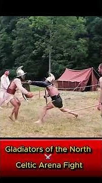Brutal Gladiator Combat Techniques Exposed ⚔️ #battletactics #history