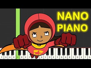 Word Girl Intro Theme Piano Tutorial
