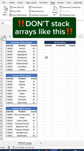 Combine multiple sheet using this ❗ | Excel knowledge pro