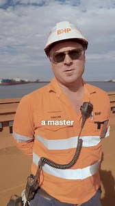 Meet Tristan, Production Supervisor in Port Operations, Western Australia. With 17 years of service at BHP, he has developed a passion for working alongside some of the largest iron ore ships in the world. His career advice? "Master production, load those ships, spin those trains, stack that dirt in the stockpiles, and you can go anywhere in BHP." 🚢💼 #BHP #PortOperations #CareerAdvice #IronOre | BHP