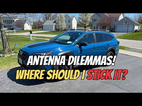 Antenna Dilemmas: Subaru Outback Wilderness 2024 RFI and Antenna Considerations