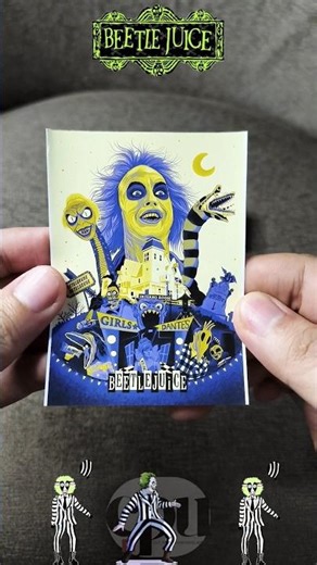 Beetlejuice Is Back! Why Fans Still Love This Movie | ビートルジュースが帰ってきた Cut & Paste Sticker ASMR