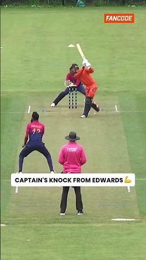 Captain Scott Edwards leading from the front | NED vs UAE | CWC League Two