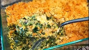 Creamed Spinach Casserole Recipe