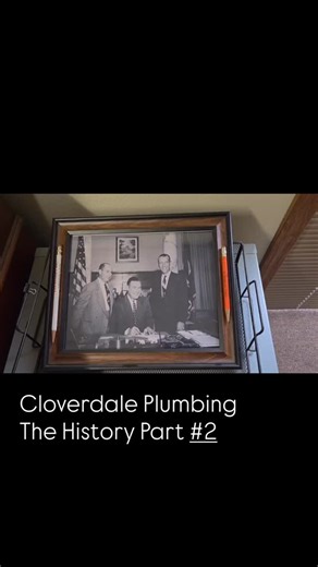 Cloverdale Plumbing - a locally owned business in Boise Idaho since 1953 digs through the history of the company and past owners. Part #2 shows a photo where the original owner was with the governor of Idaho when the first Plumbing law was signed in for the state of Idaho in 1957. This moment shaped the future of Plumbing and protecting the safety and health of the citizens of Idaho. Plumbing is still regulated and must be installed by a licensed plumber with the state of Idaho. Today, plumbing 