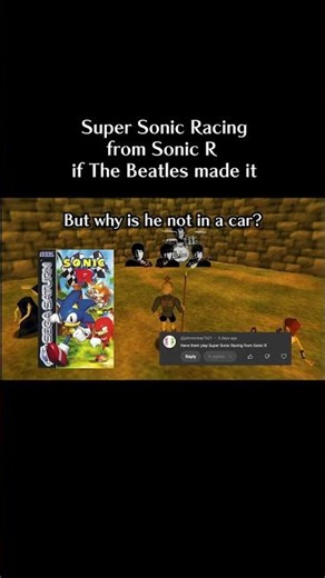 Super Sonic Racing from Sonic R if The Beatles made it #thebeatles #sonicr
