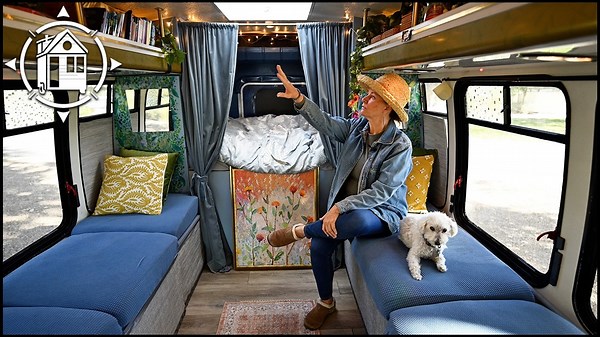 Anne's stunning shuttle bus transformation