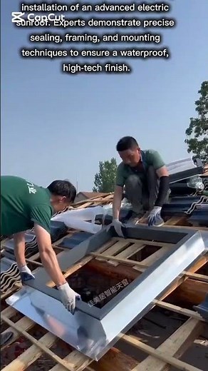 Modern Electric Sunroof System Installation