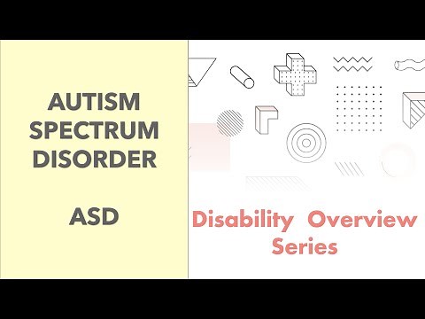 Overview of Autism Spectrum Disorder