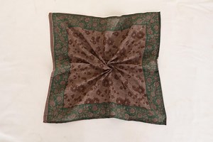 Floral Block Print Cotton Bandana - Boho Hair Scarf | 100% Cotton Head Scarf | Boho Flower Print Kerchief | Eco Friendly Hair Accessory - Etsy