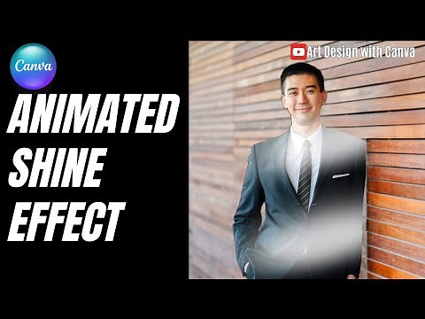 Animated Shine Light Sweep Effect in Canva Tutorial