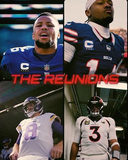 NFL on Instagram: "Familiar faces in new places 📆 📺: NFL Schedule Release — 8pm ET on NFLN/ESPN2 📱: Stream on #NFLPlus"