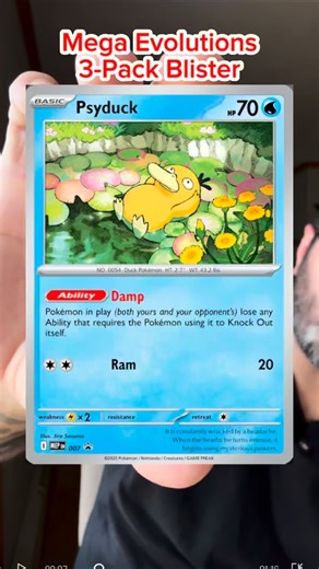 Opening Mega Evolutions 3-Pack Blister! Spoiler: I was cooked #pokemon #pokemoncards #pokemontcg #tcgpokemon #réel | Elipokerips
