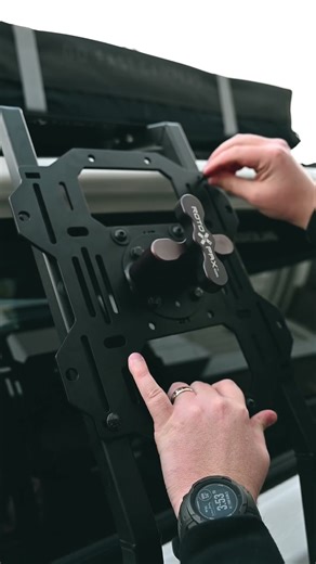 Prinsu 4Runner Ladder Accessory Panel Install! #4runner #overlanding #overland #diy #harborfreight