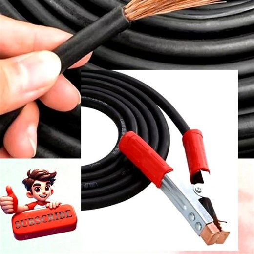 Heavy duty jumper cables welding cables | Diy jumper cables how to make jumper cables#JumperCables