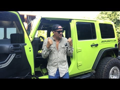 How to fix wet JEEP WRANGLER seats