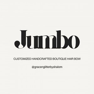Jumbo Customized Handcrafted Boutique Hair Bows - Etsy UK