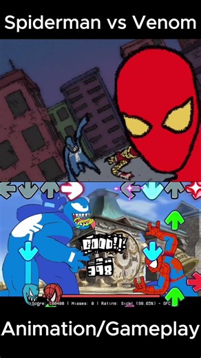 Spider vs Venom - Who is Winner? FNF Mod - Friday Night Funkin' Game