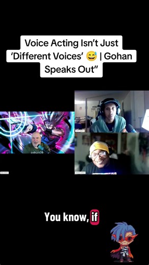 🎤“Gohan’s VA Claps Back at ‘Same Voice’ Complaints 👊🎤”#fyp #dragonball #anime #naruto
