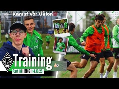 Gladbach training vlog🔥Focus on Union Berlin - Fighting in preparation👀⚽️