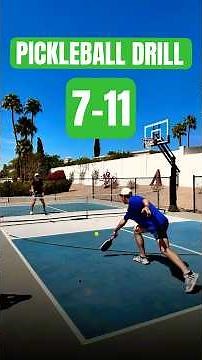 7-11 Pickleball Drill for Beginners #pickleball #pickleballstrategy #pickleballcoach
