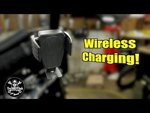 Brand New Motorcycle Cell Phone Mount/Charger (WIRELESS)