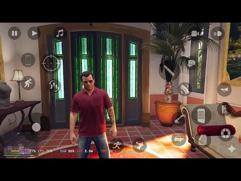 GTA 5 Android Gameplay Offline | Winlator Ludashi V2.9