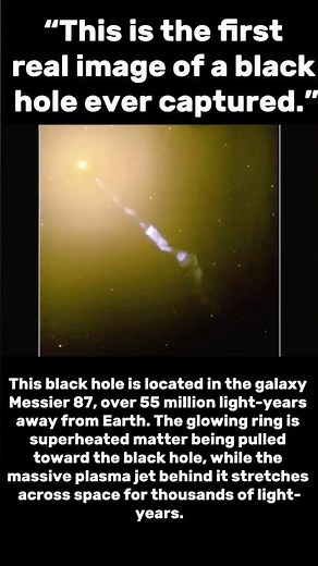 The First Real Image of a Black Hole!