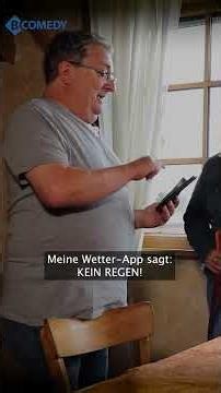 Hitze oder Regen? Was kommt? Lustige Videos.