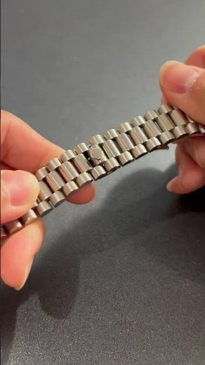 How to open and adjust the clasp on Aftermarket Rolex Jubilee or Presidential Steel Bracelet