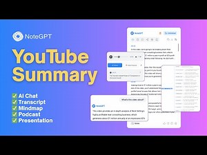 NoteGPT Extension: YouTube Summary, Transcript & Subtitle Download
