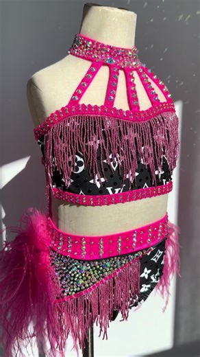Behind the Scenes of a Gorgeous Custom Dance Costume