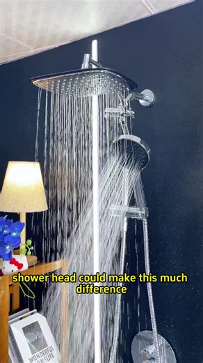 Heaven Rainfall Shower Set: Spa-Like Experience