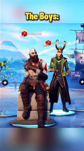 When The Teacher Says Boys Vs Girls😎🔥 #fortnite