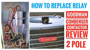 Watch How To Replace Goodman Air Conditioner Relay Contactor on Amazon Live