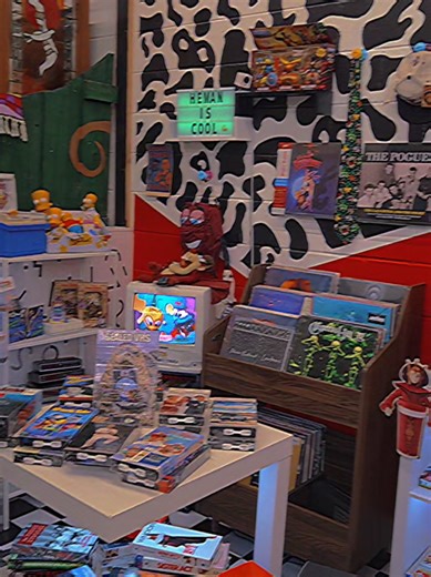 I went to the antique mall today to find some cool retro toys. #nostalgia #retro #antiquemall #vintage #80s