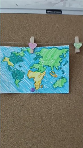 diy world map 🗺️🌎