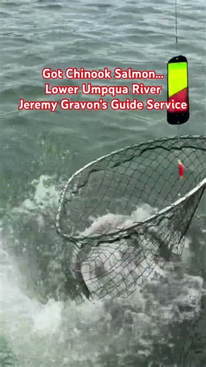 Chinook salmon fishing with Jeremy Gravon’s Guide Service.