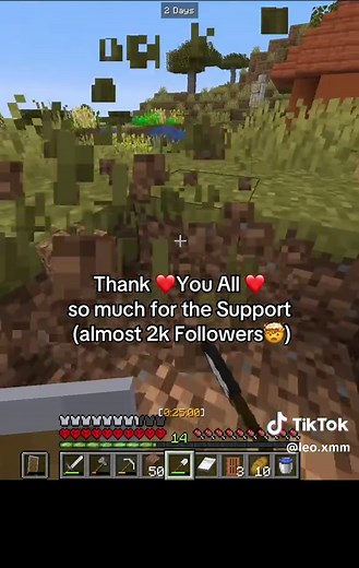 Minecraft Hardcore Survival Day 3: ASMR Farming