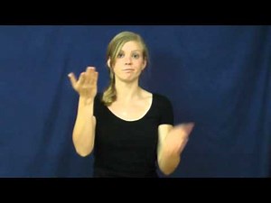 Watch how to sign 'unbox' in American Sign Language.