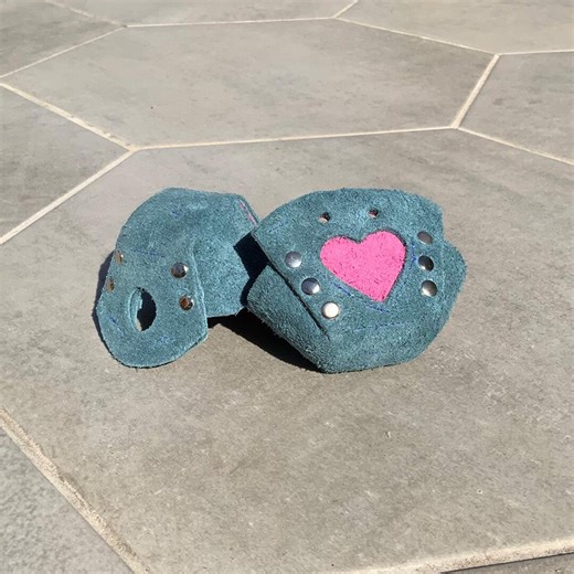 Custom Suede Leather Roller Skate Toe Guards With Heart (pair), MADE TO ORDER - Etsy