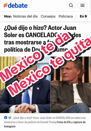 Juan Soler and Amanda Miguel Discuss Mexico's Duality