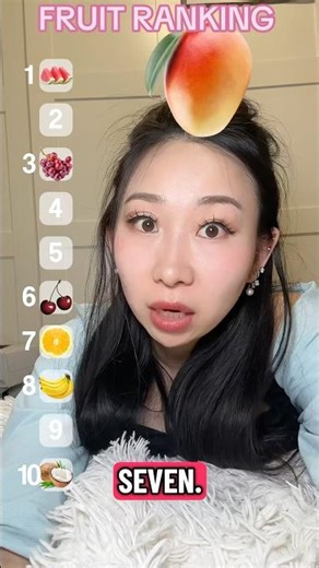 Blind Ranking FRUITS 🍑 #shorts