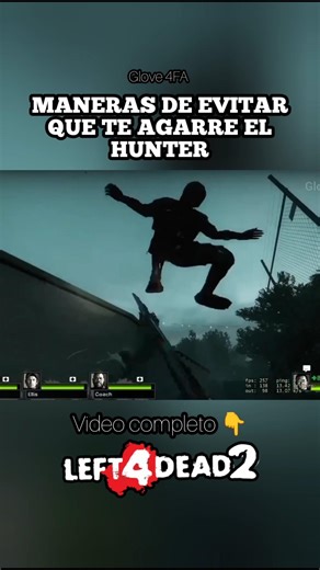 MANERAS de EVITAR que te agarre el HUNTER #left4dead2 #l4d2versus #l4d #trucos #consejos #shorts