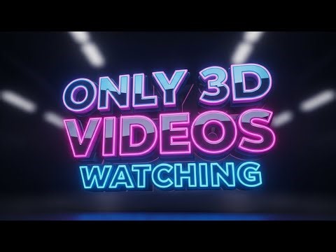 ONLY 3D VIDEOS WATCHING | Magical Cinematic 3D Journey ✨