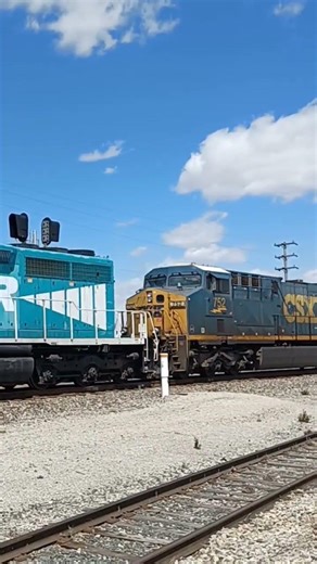 EBSR 1272 Canadian Spec SD40-2 waybilled on M804
