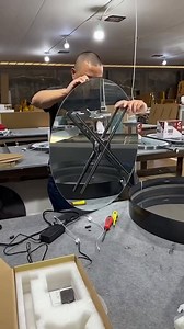 485K views · 3.2K reactions | Learn how static-view mirrors can host changing visuals.The mirror integrates built-in effects to showcase looping light-based animations. | Silent Oasis | Facebook