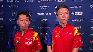 Bidding to become record-breaking four-time #WorldCupofPool champions. 🇨🇳 Can China get it done today? | Matchroom Pool